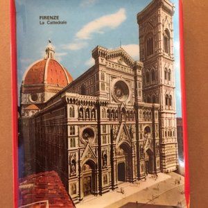 Souvenir Melamine Plastic Dish Plate - ITALY FIRENZE FLORENCE CATHEDRA